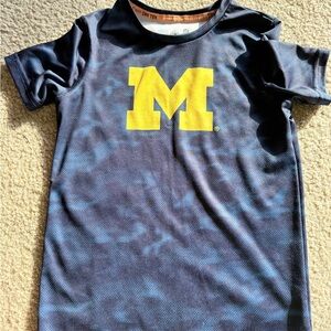 Kids University of Michigan Blue & Maize Graphic T-Shirt